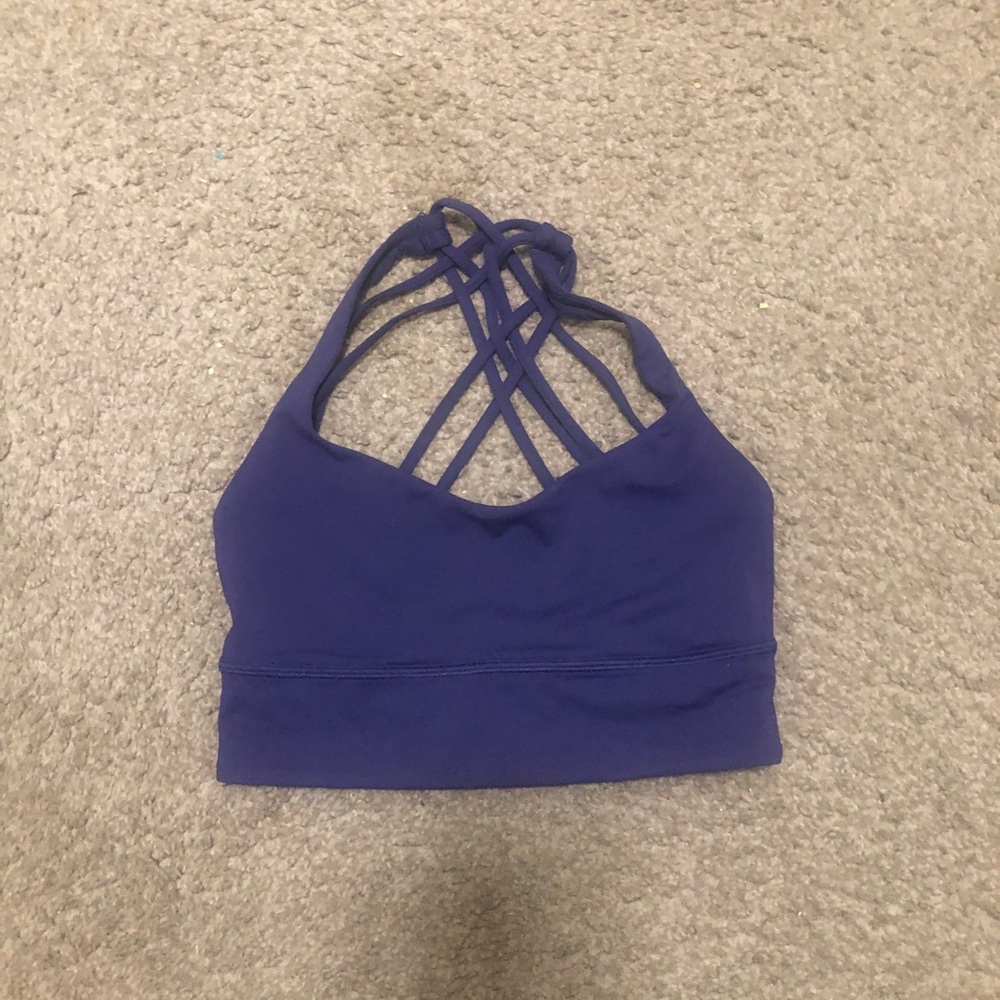 lululemon athletica Purple Strappy Sports Bra Size 6